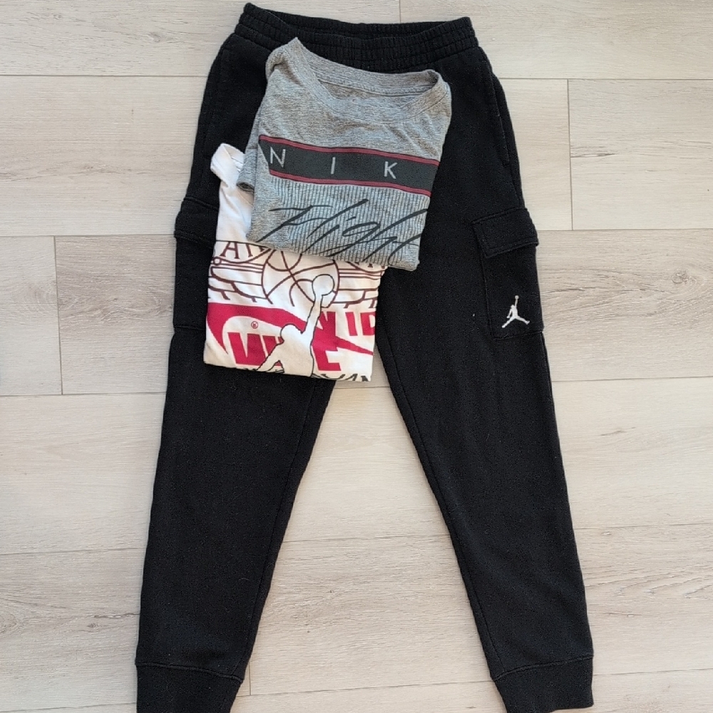Jordan Nike Black Athletic Joggers